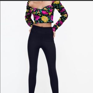 ZARA Floral Top